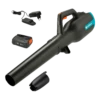 Accubladblazer PowerJet 18V P4A Set - Gardena -Tuinartikelen Winkel accubladblazer powerjet 18v p4a set gardena 1 10