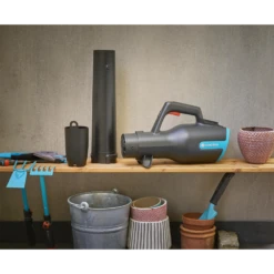 Accubladblazer PowerJet 18V P4A Set - Gardena -Tuinartikelen Winkel accubladblazer powerjet 18v p4a set gardena 5 10