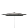Azzurro Stokparasol 250 X 250 Cm - Charcoal -Tuinartikelen Winkel azzurro stokparasol 250x250 cm charcoal 1
