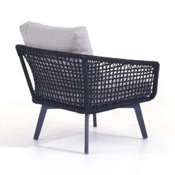 Barcelona 4-delige Stoel-bank Loungeset Met Salontafel -Tuinartikelen Winkel barcelona 4 delige stoel bank loungeset met salontafel 4