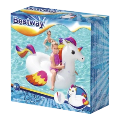 Bestway Fantasy Unicorn Opblaasfiguur - 150cm -Tuinartikelen Winkel bestway fantasy unicorn opblaasfiguur 150cm 3