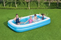 Bestway Opblaasbaar Zwembad - Familie - 305x183x46cm -Tuinartikelen Winkel bestway opblaasbaar zwembad familie 305x183x46cm 4