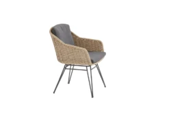 Bohemian Dining Stoel - Naturel - Incl. Kussens -Tuinartikelen Winkel bohemian dining stoel naturel incl kussens 4 3