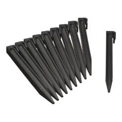 Borderrandpennen 26,7cm - 10 Stuks - Zwart - Nature