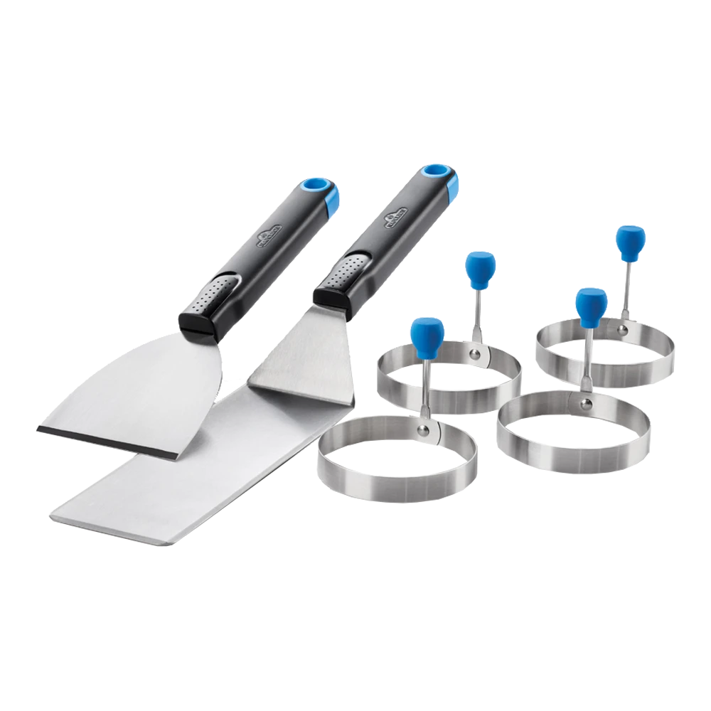 Breakfast Kit (4 Universele Ringen En 2 Plancha Spatels) - Napoleon