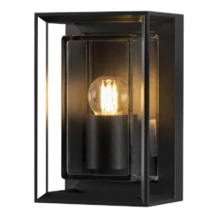 Konstsmide Brindisi Wandlamp 230V, 13x20cm, E27 Transparant Glas, Max 1x 20W -Tuinartikelen Winkel brindisi wandlamp 230v 13x20cm e27 transparant glas max 1x 20w netstroom 3