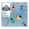 Lumineo Budget Feestverlichting Lichtsnoer - Bolvorm - 950cm - 20 LEDS - Multi -Tuinartikelen Winkel budget feestverlichting lichtsnoer bolvorm 950cm 20 leds multi netstroom 1 3