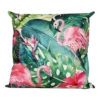 Buitenkussen Monstera/flamingo 45x45cm - Tuinkussen 2 Buitenkussen Monstera/flamingo 45x45cm - Tuinkussen -Tuinartikelen Winkel buitenkussen monstera flamingo 45x45cm tuinkussen polyester 1