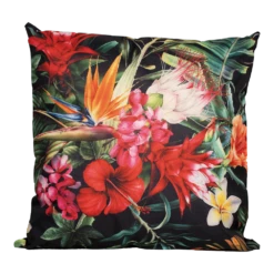 Buitenkussen Tropische Bloem 45x45cm - Tuinkussen