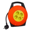 Calex Kabelhaspel Met 4 Stopcontacten - 10m -Tuinartikelen Winkel calex kabelhaspel met 4 stopcontacten 10m netstroom 1 2