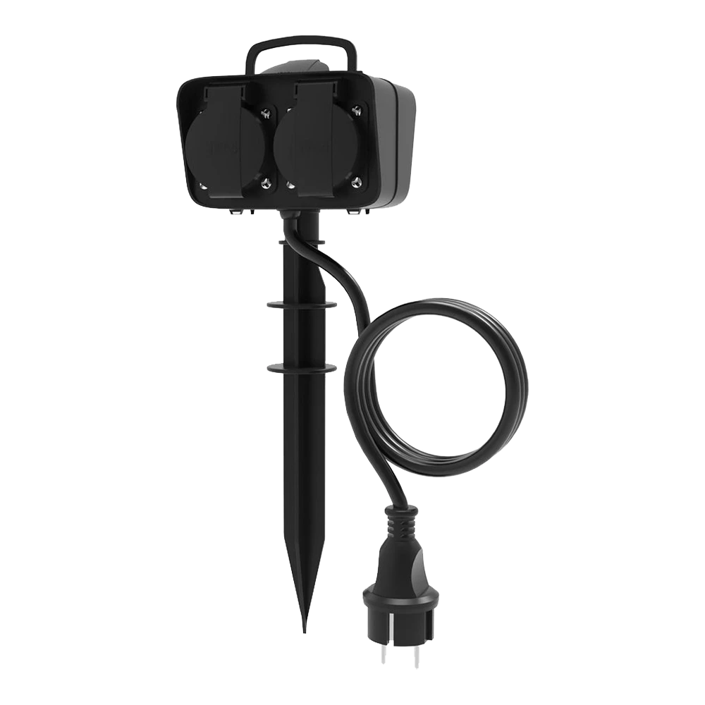 Calex Tuincontactdoos Voor Buiten - 4 Stopcontacten - IP44