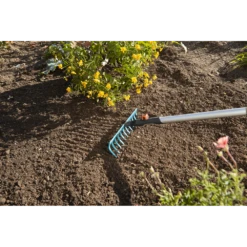 Combisysteem Hark 12 Tanden - 30cm - Gardena -Tuinartikelen Winkel combisysteem hark 12 tanden 30cm gardena 5 8