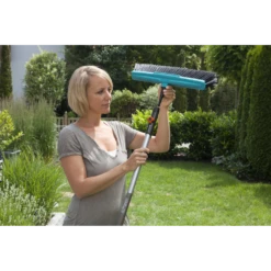 Combisysteem Straatbezem Met Schraper - Gardena -Tuinartikelen Winkel combisysteem straatbezem met schraper gardena 6 6