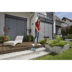 Combisysteem Terrasbezem - 32cm - Grijs - Gardena 11 Combisysteem Terrasbezem - 32cm - Grijs - Gardena -Tuinartikelen Winkel combisysteem terrasbezem 32cm grijs gardena 5 2