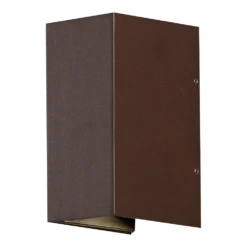 Konstsmide Cremona PowerLED 230V Wandlamp, Roest 2x3W -Tuinartikelen Winkel cremona powerled 230v wandlamp roest 2x3w netstroom 4