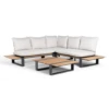 Dawson Teak Loungeset Complete Dove -Tuinartikelen Winkel dawson teak loungeset complete dove 1 1