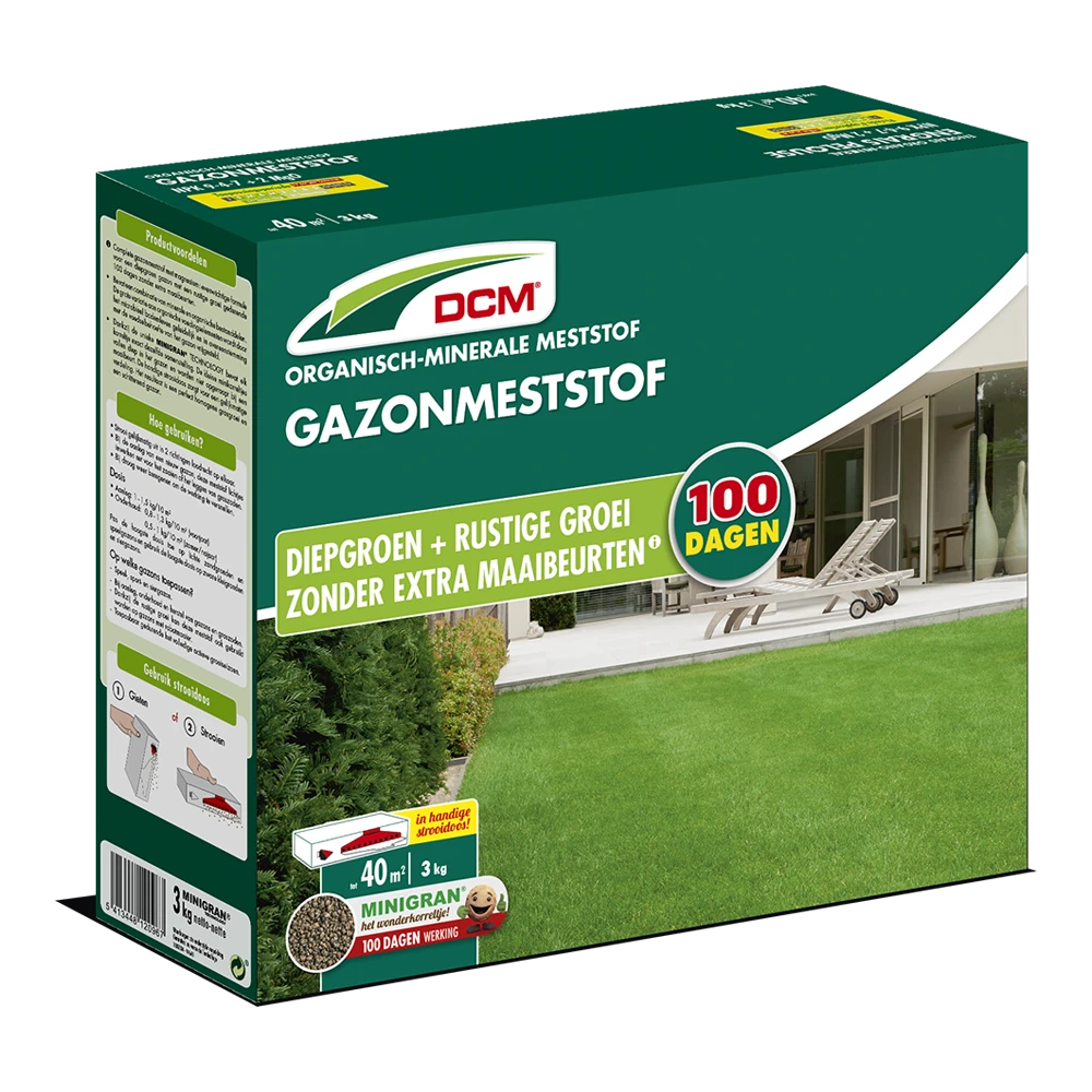 DCM Gazonmeststof - 3kg - Gazonmeststof 3 DCM Gazonmeststof - 3kg - Gazonmeststof