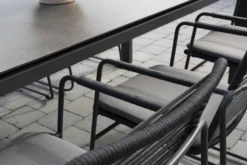 Elba Dining Stoel - Antraciet - Incl. Kussen -Tuinartikelen Winkel elba dining stoel antraciet incl kussen 4 3