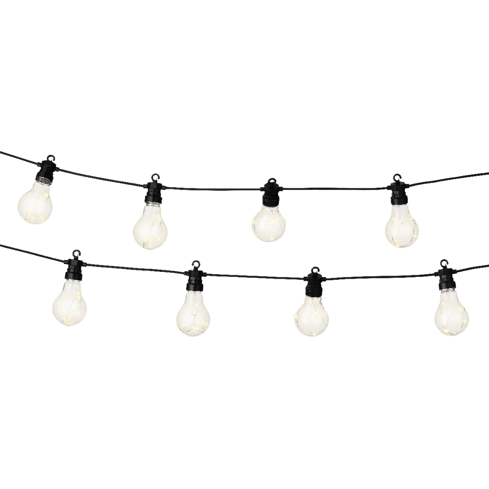 Lumineo Feestverlichting 20 Micro LED Steady Buiten - 950cm - Warm Wit - Afbeelding 4