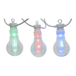 Lumineo Feestverlichting Lichtsnoer - 950cm - 20 LEDS - Multi -Tuinartikelen Winkel feestverlichting lichtsnoer 950cm 20 leds multi netstroom 3 3