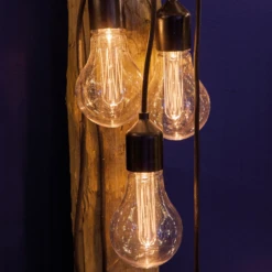 Lumineo Feestverlichting Lichtsnoer - Classic Vorm - 950cm - 20 LEDS Groot - Klassiek Warm -Tuinartikelen Winkel feestverlichting lichtsnoer classic vorm 950cm 20 leds groot klassiek warm netstroom 4 3