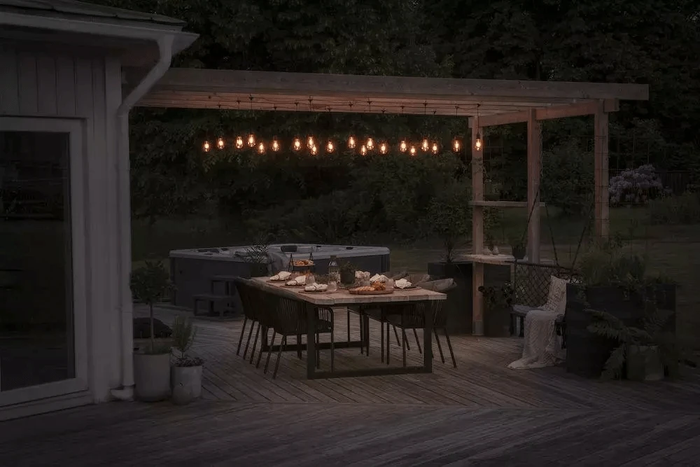 Lichtsnoer Feestverlichting Edison LED Koppelbaar + Dimbaar - Startset - 10m - 10 LED's - Konstsmide - Afbeelding 4