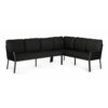 Liv Lounge Dining Set Right Black -Tuinartikelen Winkel liv lounge dining set right black 1 new