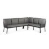 Liv Lounge Dining Set Right Charcoal