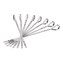 Multifunctionele RVS Schaschlikset, 8 Spiesen - Napoleon