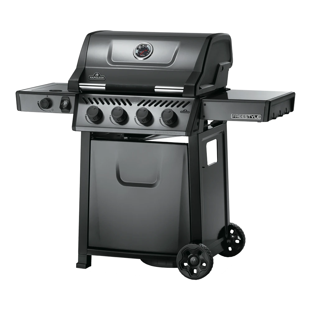 Napoleon Freestyle 425 - Graphite - 4 Hoofdbranders Met Zijbrander - Gas Barbecues