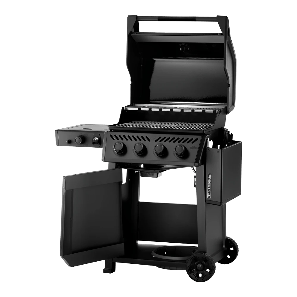 Napoleon Phantom Freestyle 425 - Mat Zwart Met RVS Roosters En Deur - Gas Barbecues - Afbeelding 3