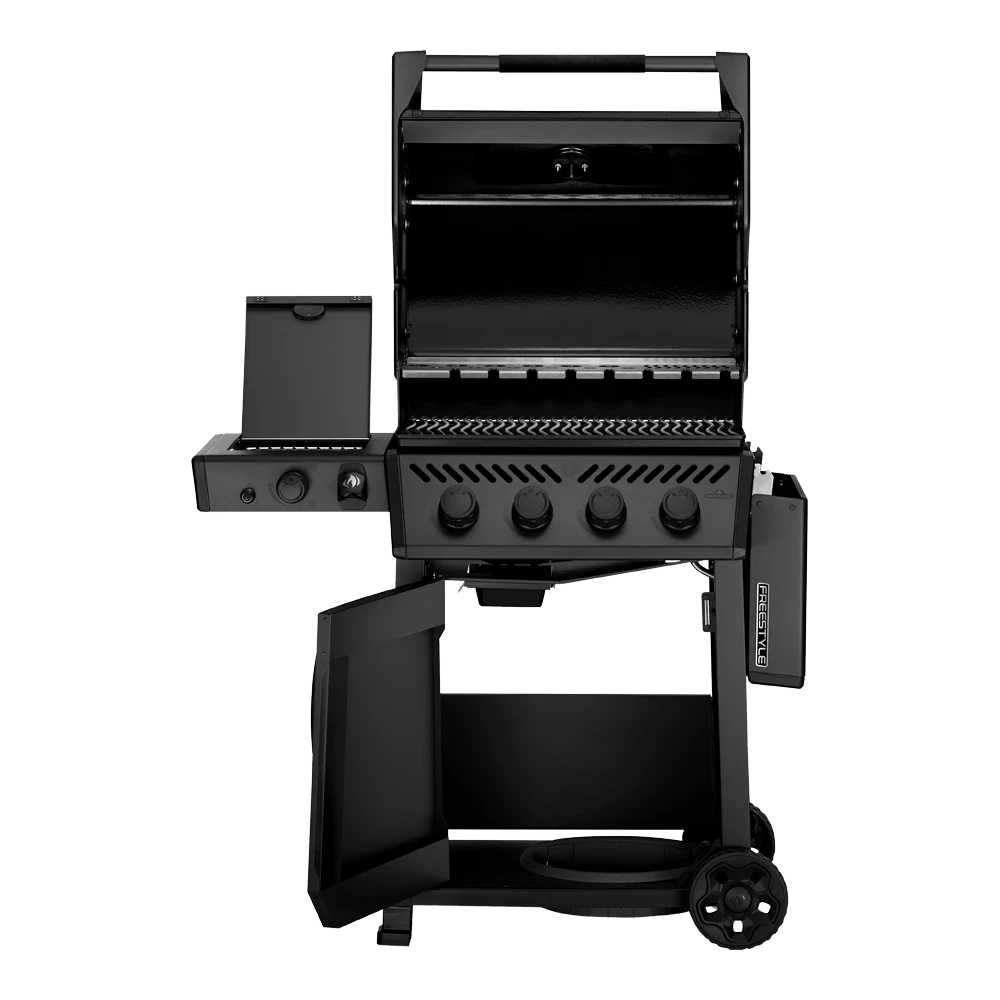 Napoleon Phantom Freestyle 425 - Mat Zwart Met RVS Roosters En Deur - Gas Barbecues - Afbeelding 4