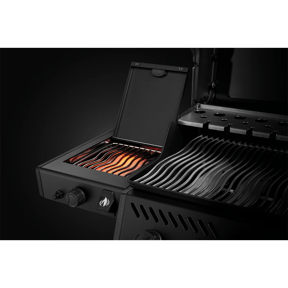 Napoleon Phantom Freestyle 425 - Mat Zwart Met RVS Roosters En Deur - Gas Barbecues - Afbeelding 7