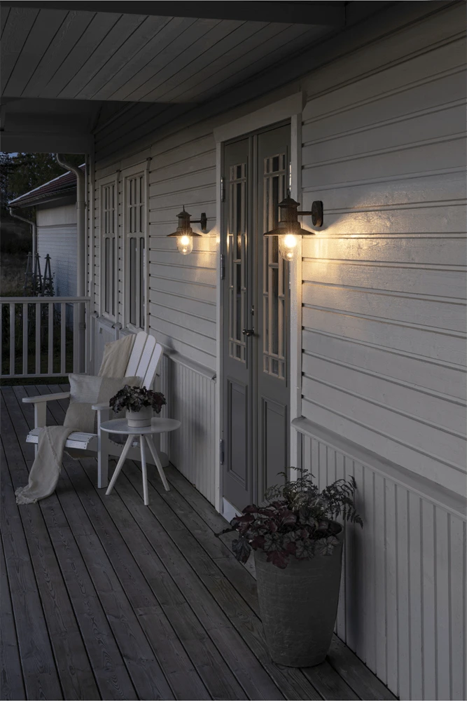 Konstsmide Napoli 230V Wandlamp Neerwaarts 30.5cm E27, Max 60W 4 Konstsmide Napoli 230V Wandlamp Neerwaarts 30.5cm E27, Max 60W - Afbeelding 2