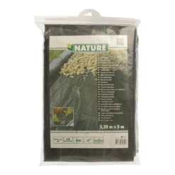 Nature - Gronddoek Zwart 5,20x5m -Tuinartikelen Winkel nature gronddoek zwart 5 20x5m 5 2