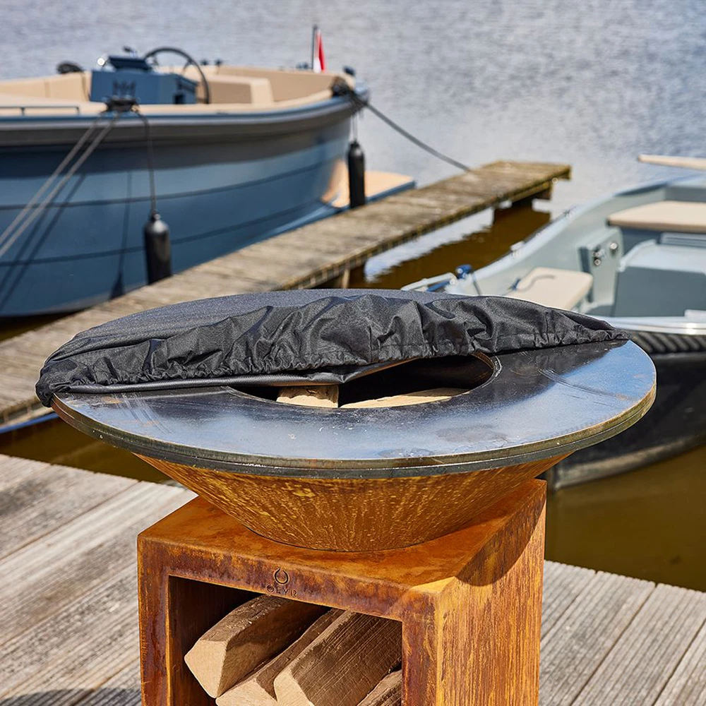 OFYR Afdekhoes Zwart 100 (u00d8 100 Cm) 4 OFYR Afdekhoes Zwart 100 (u00d8 100 Cm) - Afbeelding 2