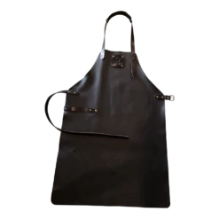OFYR Leren Schort Zwart