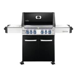 Napoleon Prestige 500 - Zwart Met Infrarode Zij- En Achterbranders - Gas Barbecues
