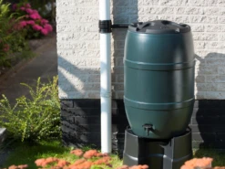 Regenton 210L - Groen - H97xu00d857cm - Nature -Tuinartikelen Winkel regenton 210l groen h97x57cm 7