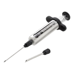 RVS Marinade Injectiespuit Met 2 Naalden - Napoleon