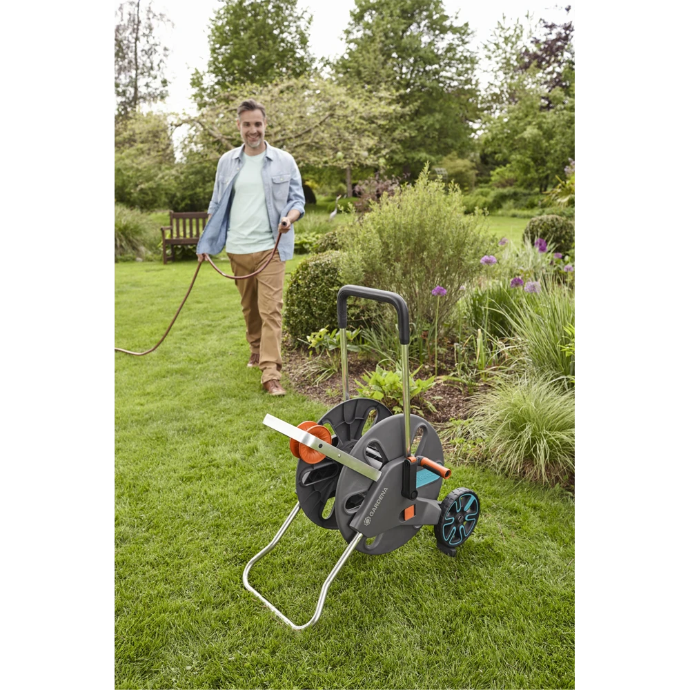 Slangenwagen AquaRoll Easy Set - L - 50m - Gardena 6 Slangenwagen AquaRoll Easy Set - L - 50m - Gardena - Afbeelding 4