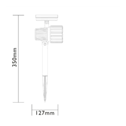 Luxform Solar Tuinspot Salamanca -Tuinartikelen Winkel solar ayr 1x salamanca solar 3 3