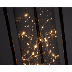 Lumineo Solar Lantaarn - LED - D20 X H49cm - Zwart -Tuinartikelen Winkel solar lantaarn led d20 x h49cm zwart solar 4 3