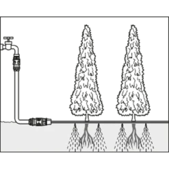 Sproeislang Bruin - 15m - Gardena -Tuinartikelen Winkel sproeislang bruin 15m gardena 6 11