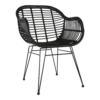 Stoel Moda Zwart 1 Stoel Moda Zwart -Tuinartikelen Winkel stoel moda zwart 1