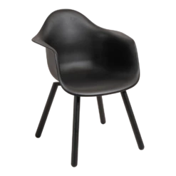 Stoel Montreux Zwart/zwart