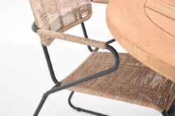 Swing Dining Stoel - Naturel -Tuinartikelen Winkel swing dining stoel naturel 6 3