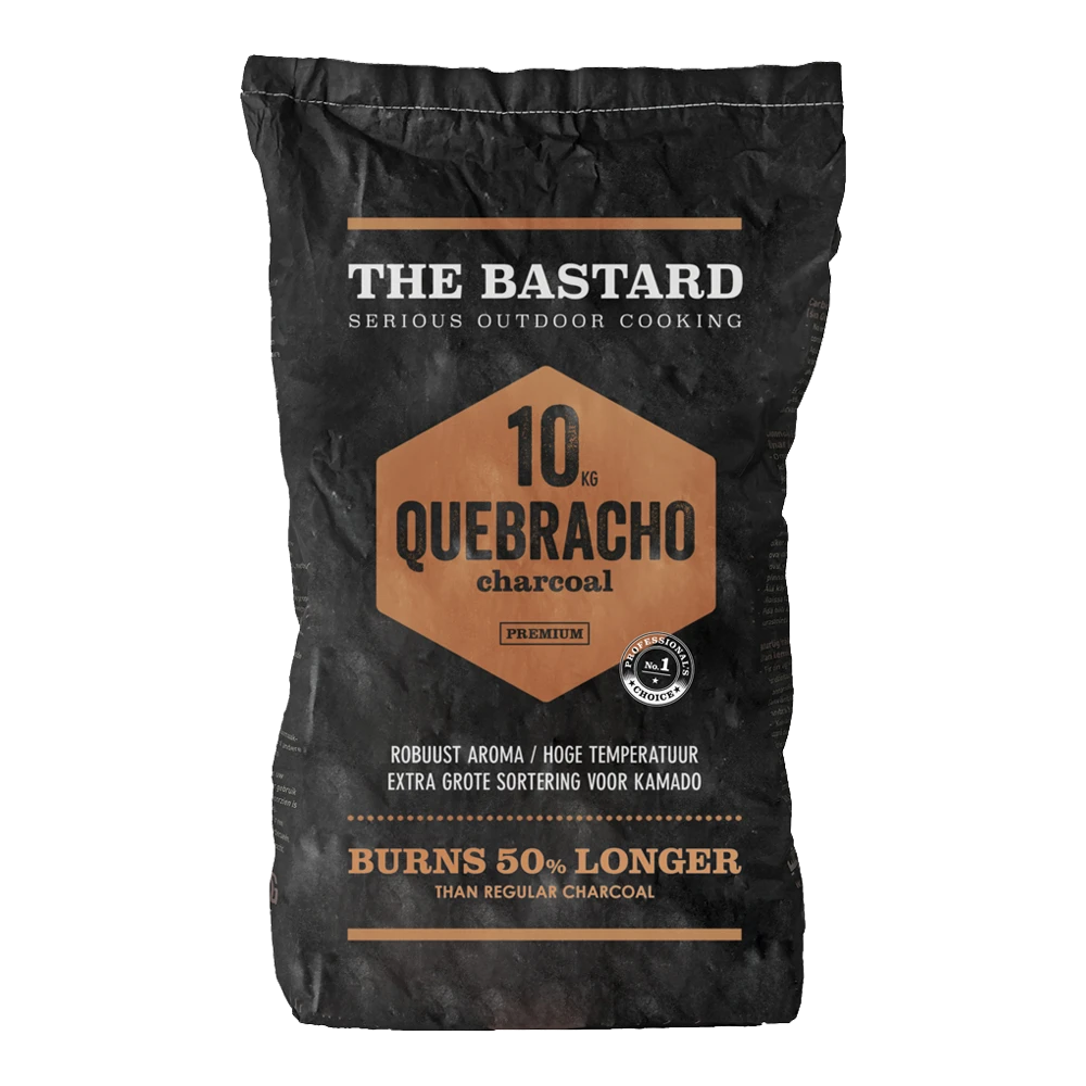 The Bastard Charcoal Paraguay 10kg - Houtskool 3 The Bastard Charcoal Paraguay 10kg - Houtskool