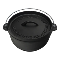 The Bastard Dutch Oven Small - Barbecuepannen -Tuinartikelen Winkel the bastard dutch oven small barbecuepannen 3 7