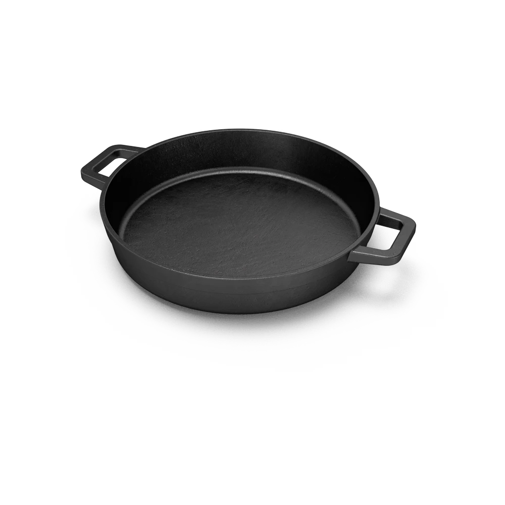 The Bastard Fry Pan Cast Iron L U00d8 28 Cm - Barbecue Kookgerei